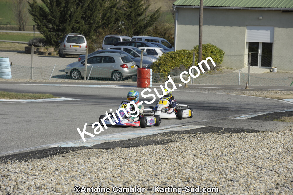 11/03/2012 : 1ère manche du Trophée Vincent Sanchez à Lavelanet (Photos Antoine Camblor) 2012 — karting