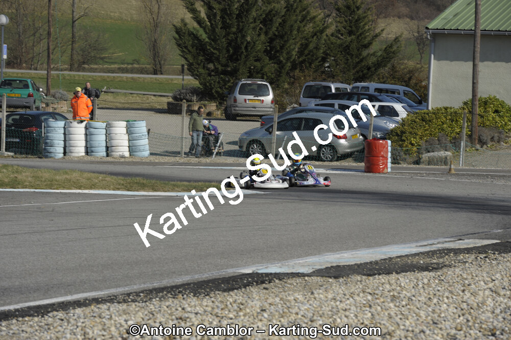 11/03/2012 : 1ère manche du Trophée Vincent Sanchez à Lavelanet (Photos Antoine Camblor) 2012 — karting