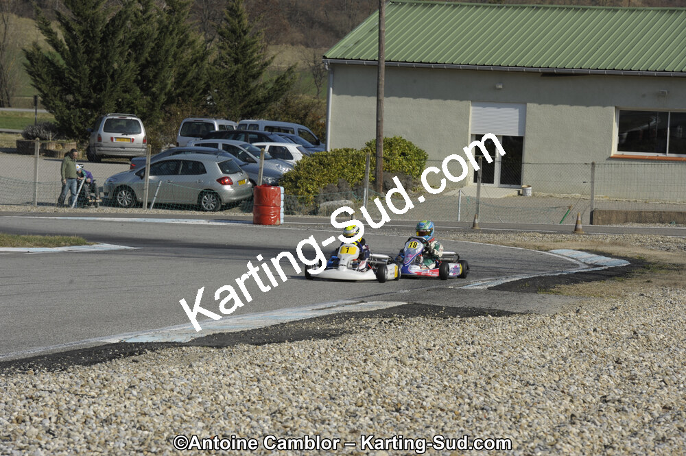 11/03/2012 : 1ère manche du Trophée Vincent Sanchez à Lavelanet (Photos Antoine Camblor) 2012 — karting