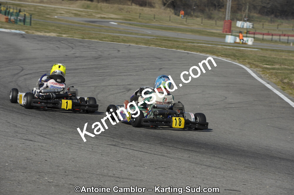 11/03/2012 : 1ère manche du Trophée Vincent Sanchez à Lavelanet (Photos Antoine Camblor) 2012 — karting