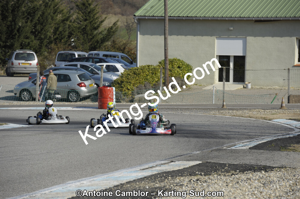 11/03/2012 : 1ère manche du Trophée Vincent Sanchez à Lavelanet (Photos Antoine Camblor) 2012 — karting