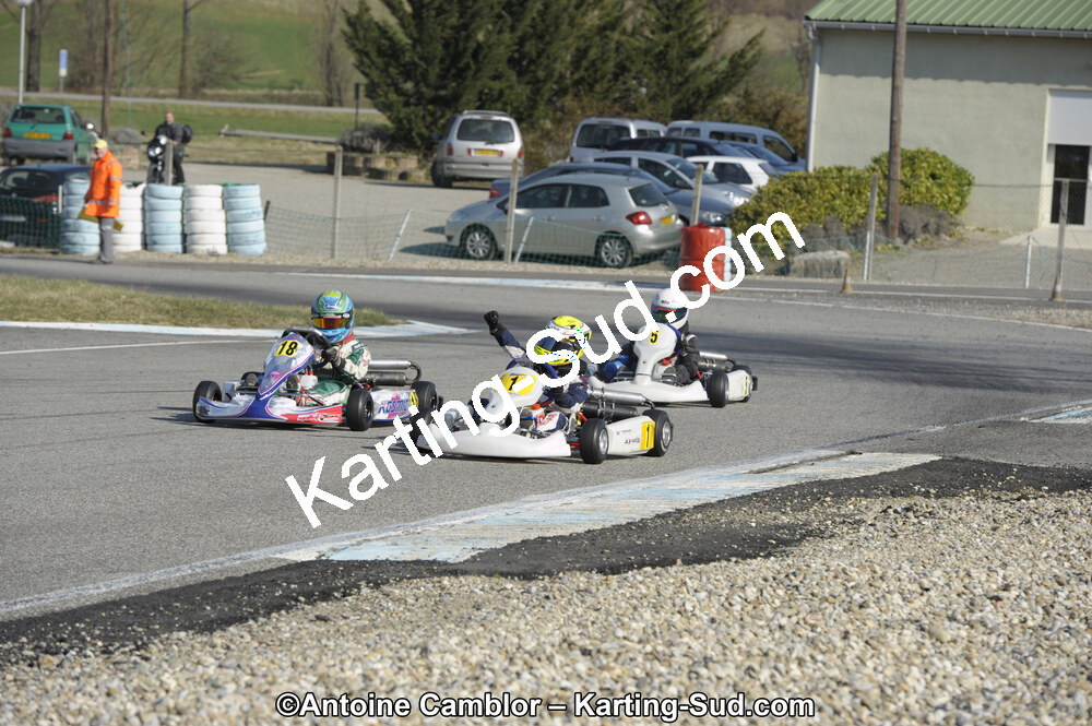 11/03/2012 : 1ère manche du Trophée Vincent Sanchez à Lavelanet (Photos Antoine Camblor) 2012 — karting
