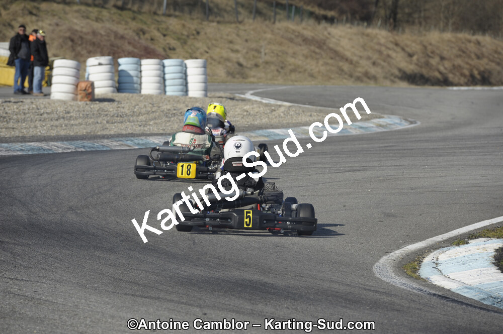11/03/2012 : 1ère manche du Trophée Vincent Sanchez à Lavelanet (Photos Antoine Camblor) 2012 — karting