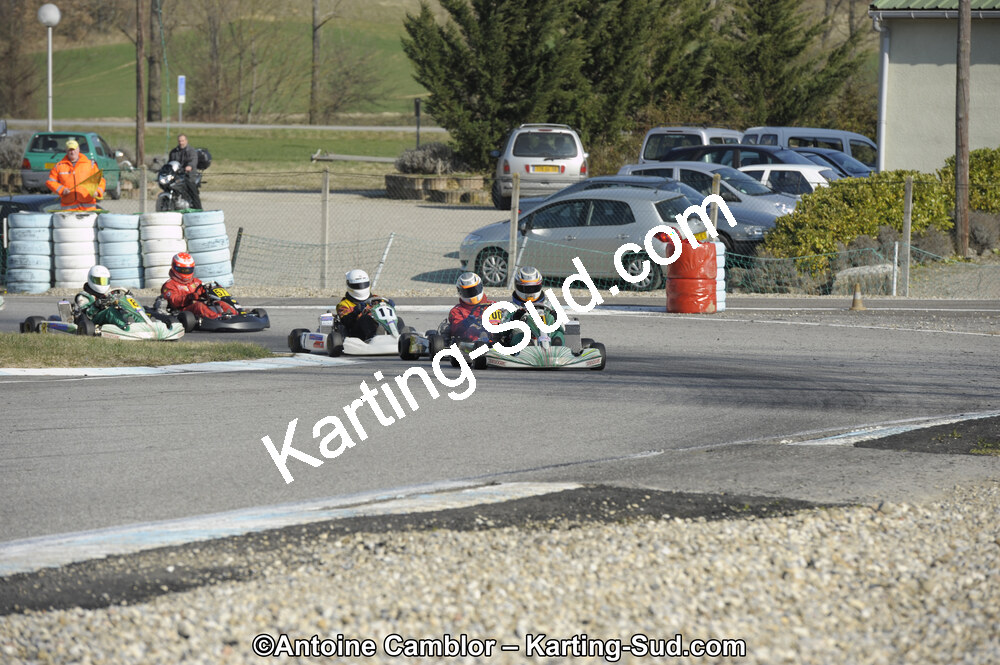 11/03/2012 : 1ère manche du Trophée Vincent Sanchez à Lavelanet (Photos Antoine Camblor) 2012 — karting