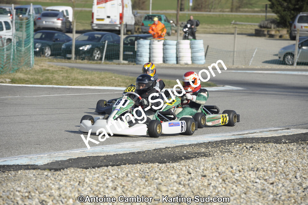11/03/2012 : 1ère manche du Trophée Vincent Sanchez à Lavelanet (Photos Antoine Camblor) 2012 — karting