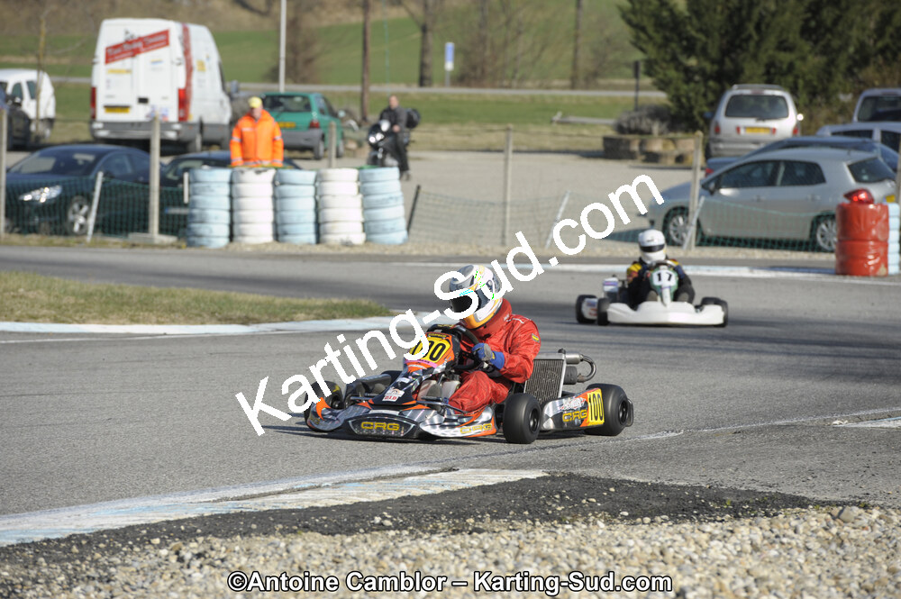 11/03/2012 : 1ère manche du Trophée Vincent Sanchez à Lavelanet (Photos Antoine Camblor) 2012 — karting
