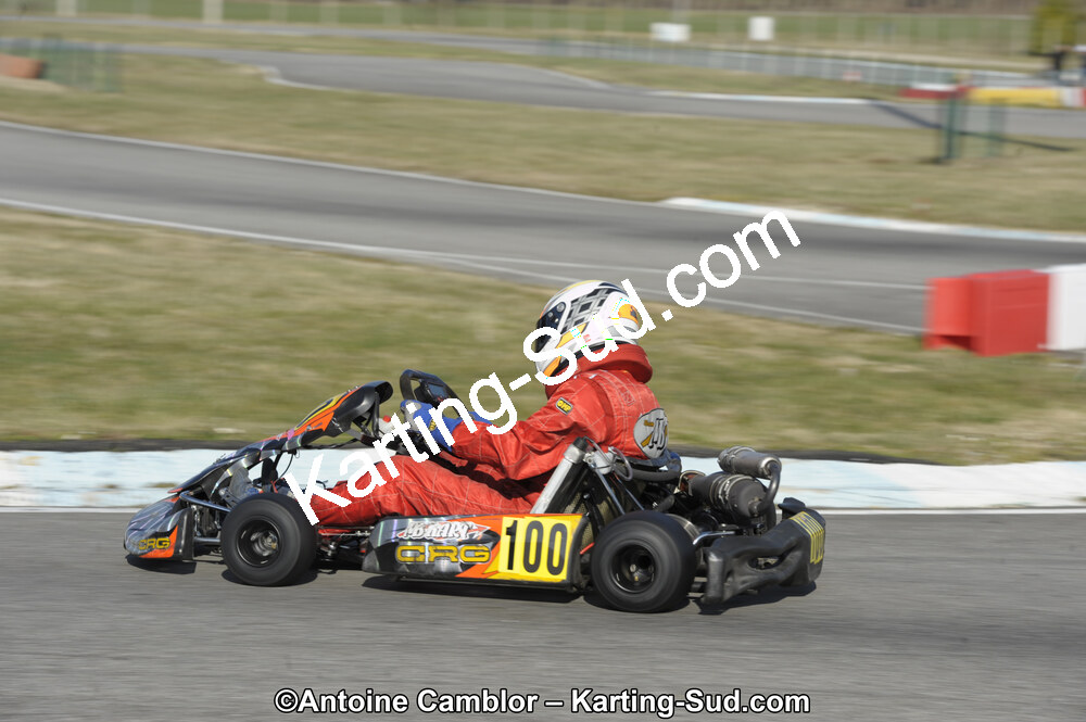 11/03/2012 : 1ère manche du Trophée Vincent Sanchez à Lavelanet (Photos Antoine Camblor) 2012 — karting