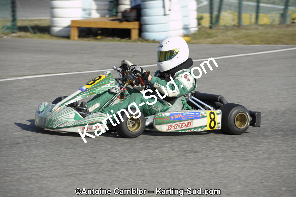 11/03/2012 : 1ère manche du Trophée Vincent Sanchez à Lavelanet (Photos Antoine Camblor) 2012 — karting