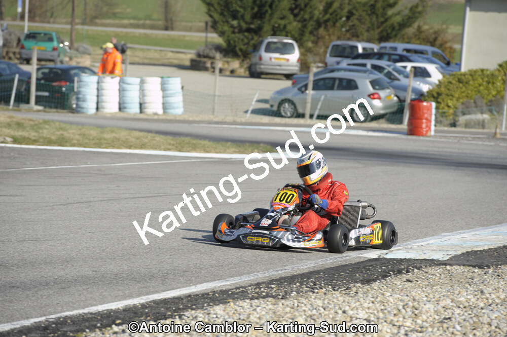 11/03/2012 : 1ère manche du Trophée Vincent Sanchez à Lavelanet (Photos Antoine Camblor) 2012 — karting