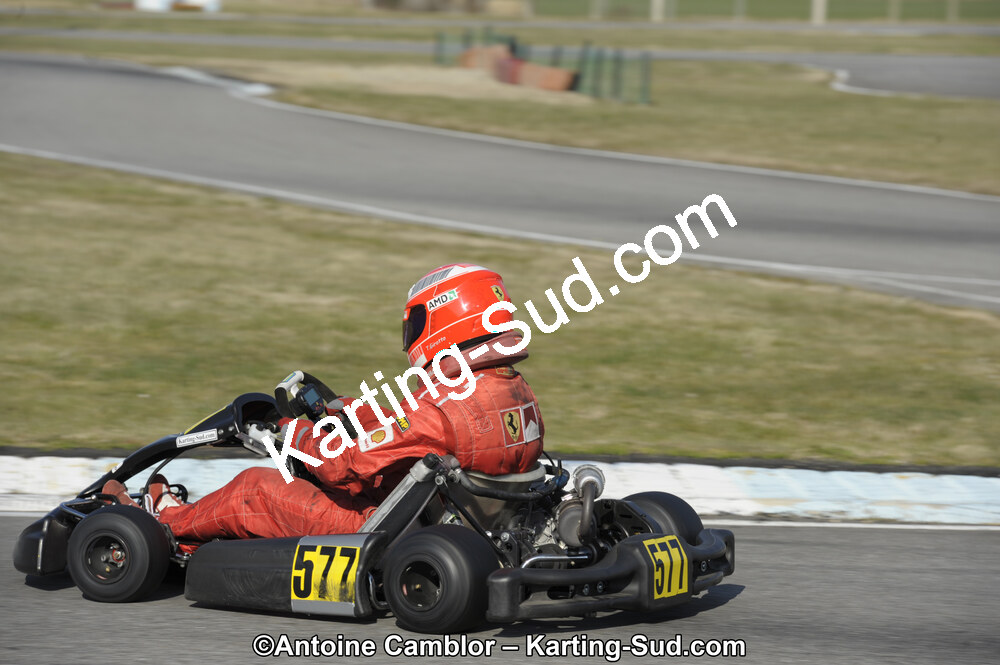 11/03/2012 : 1ère manche du Trophée Vincent Sanchez à Lavelanet (Photos Antoine Camblor) 2012 — karting
