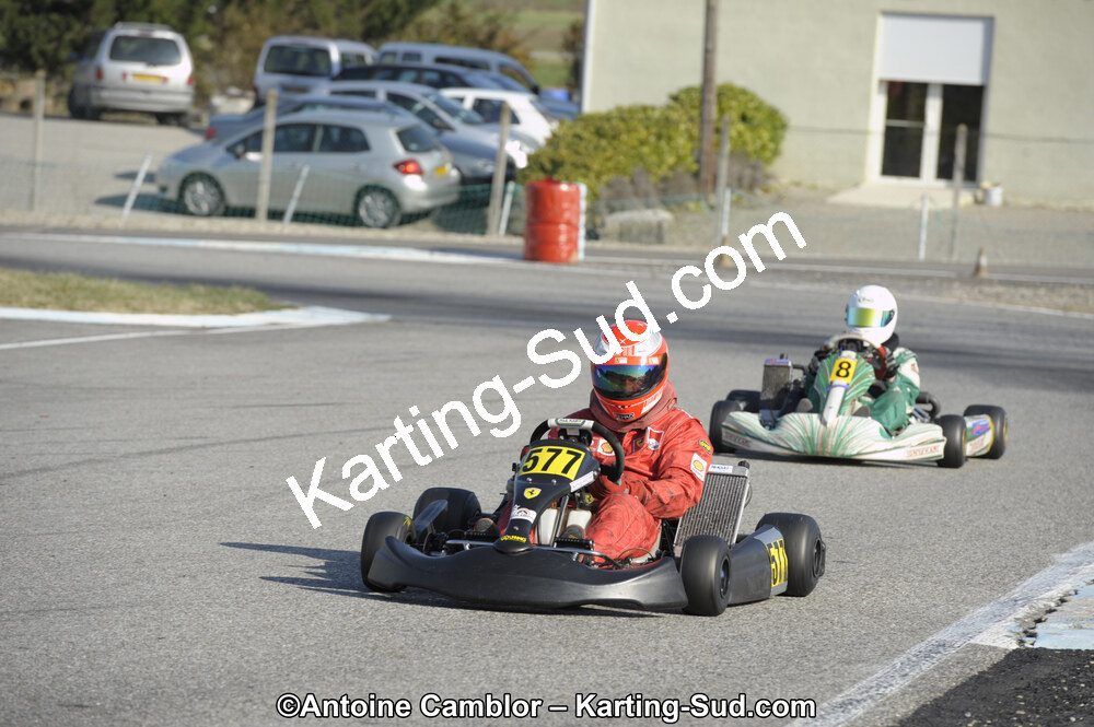 11/03/2012 : 1ère manche du Trophée Vincent Sanchez à Lavelanet (Photos Antoine Camblor) 2012 — karting