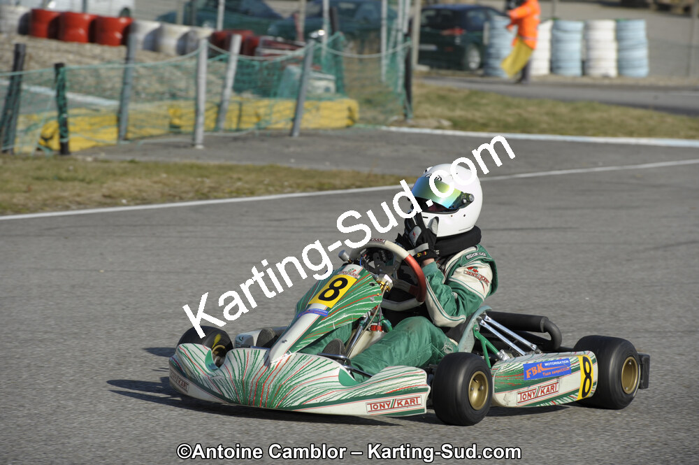 11/03/2012 : 1ère manche du Trophée Vincent Sanchez à Lavelanet (Photos Antoine Camblor) 2012 — karting