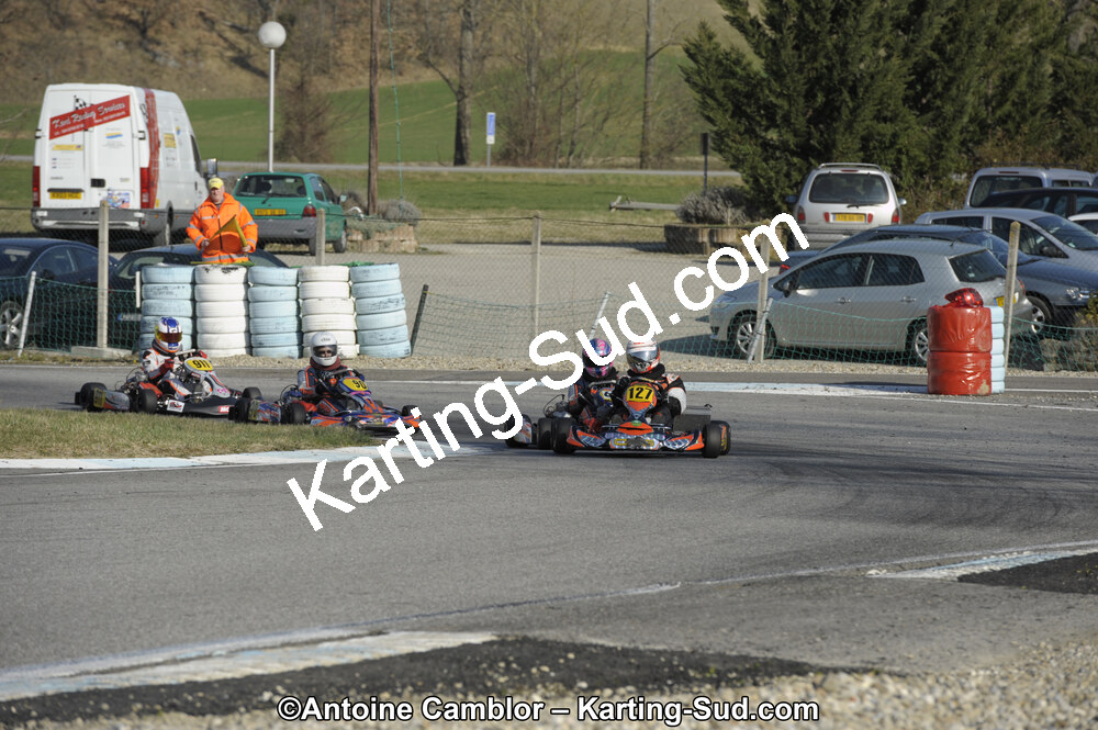 11/03/2012 : 1ère manche du Trophée Vincent Sanchez à Lavelanet (Photos Antoine Camblor) 2012 — karting