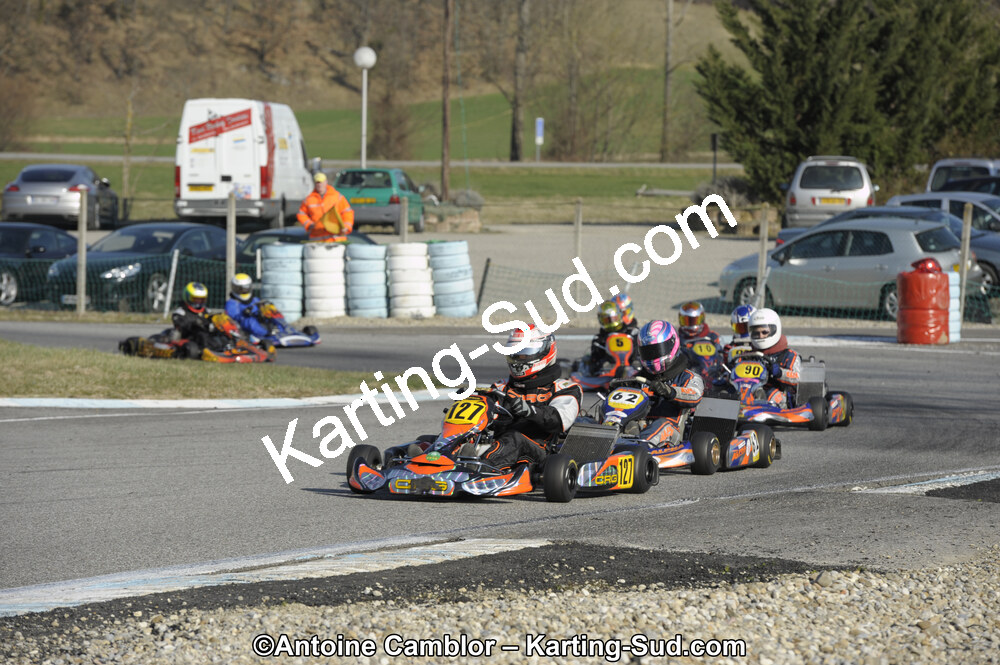 11/03/2012 : 1ère manche du Trophée Vincent Sanchez à Lavelanet (Photos Antoine Camblor) 2012 — karting
