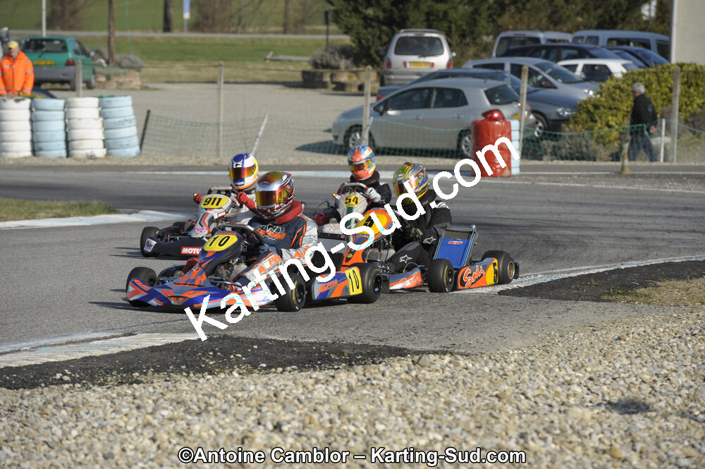 11/03/2012 : 1ère manche du Trophée Vincent Sanchez à Lavelanet (Photos Antoine Camblor) 2012 — karting
