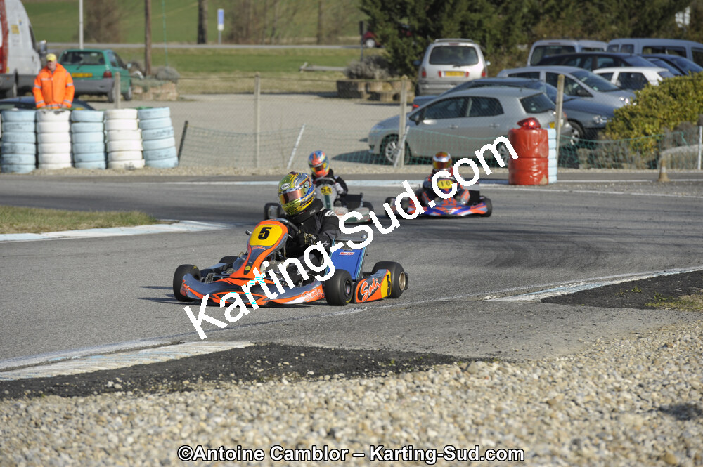 11/03/2012 : 1ère manche du Trophée Vincent Sanchez à Lavelanet (Photos Antoine Camblor) 2012 — karting