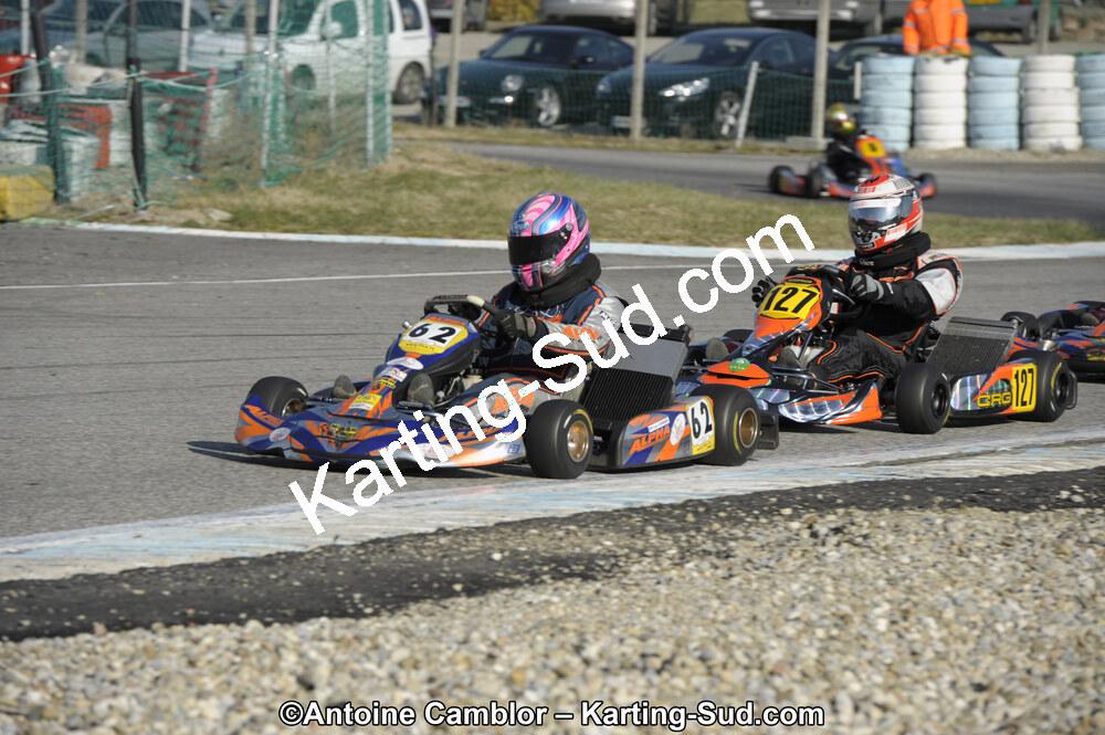 11/03/2012 : 1ère manche du Trophée Vincent Sanchez à Lavelanet (Photos Antoine Camblor) 2012 — karting