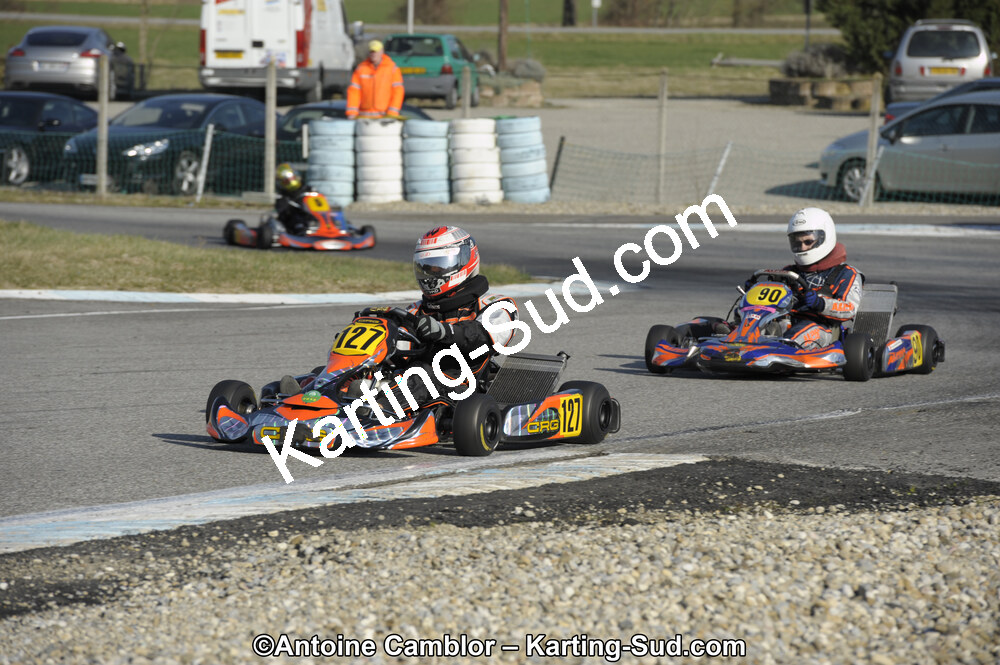 11/03/2012 : 1ère manche du Trophée Vincent Sanchez à Lavelanet (Photos Antoine Camblor) 2012 — karting
