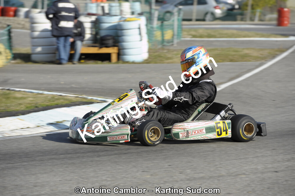 11/03/2012 : 1ère manche du Trophée Vincent Sanchez à Lavelanet (Photos Antoine Camblor) 2012 — karting