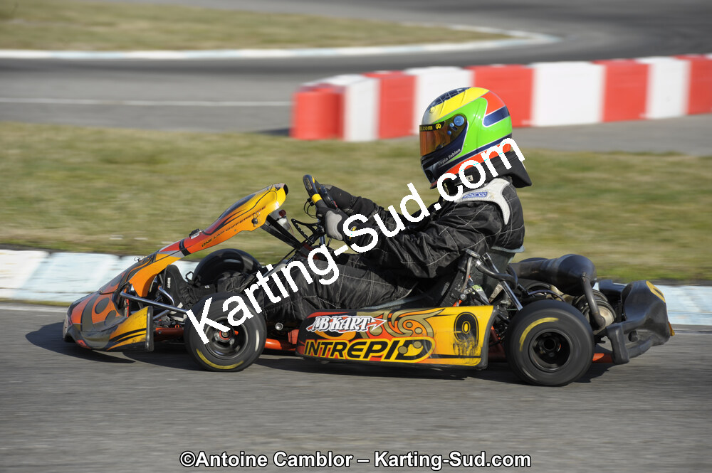 11/03/2012 : 1ère manche du Trophée Vincent Sanchez à Lavelanet (Photos Antoine Camblor) 2012 — karting