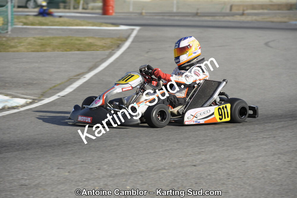 11/03/2012 : 1ère manche du Trophée Vincent Sanchez à Lavelanet (Photos Antoine Camblor) 2012 — karting