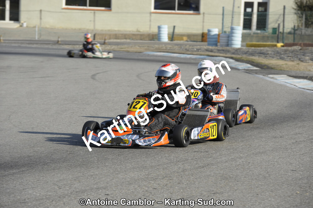 11/03/2012 : 1ère manche du Trophée Vincent Sanchez à Lavelanet (Photos Antoine Camblor) 2012 — karting