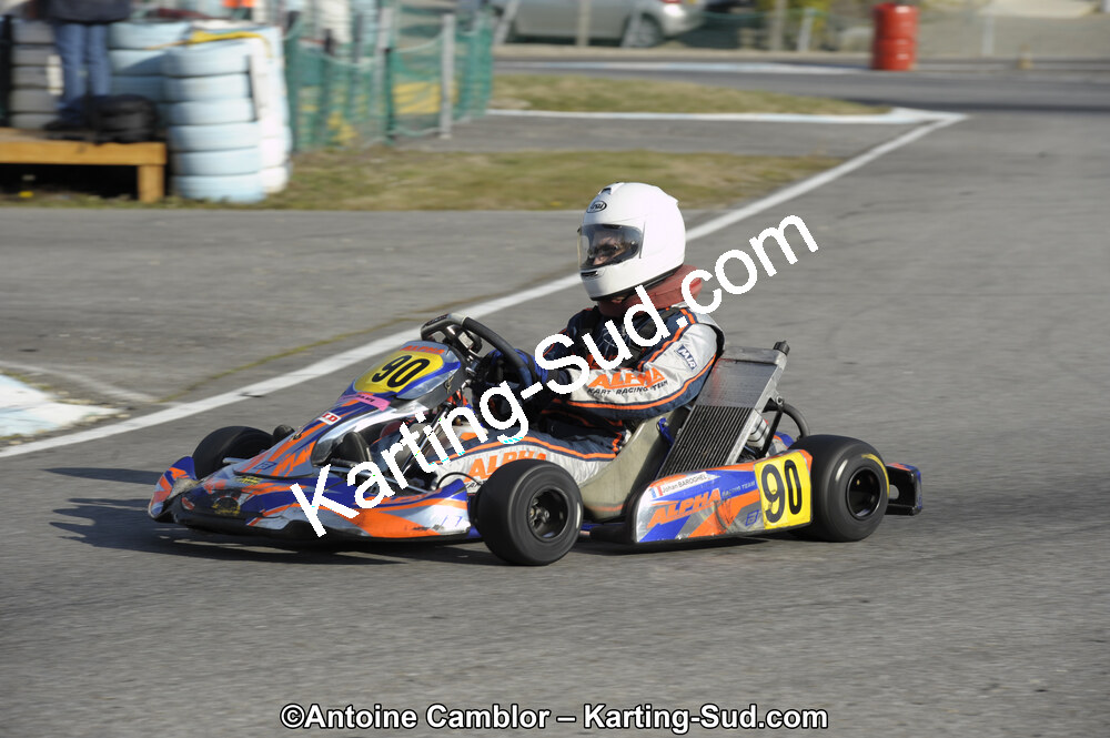11/03/2012 : 1ère manche du Trophée Vincent Sanchez à Lavelanet (Photos Antoine Camblor) 2012 — karting
