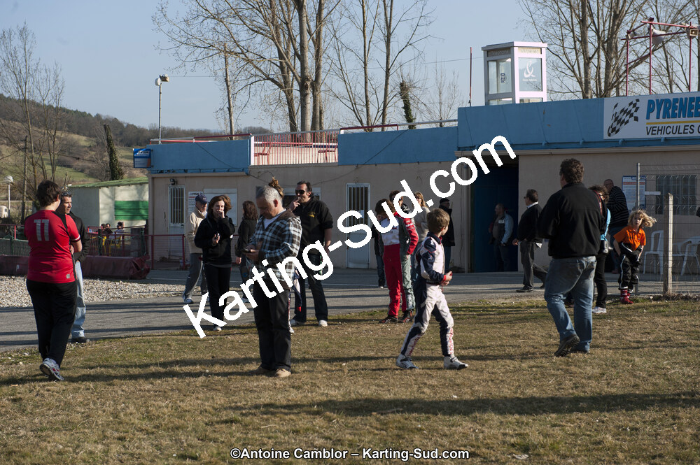 11/03/2012 : 1ère manche du Trophée Vincent Sanchez à Lavelanet (Photos Antoine Camblor) 2012 — karting