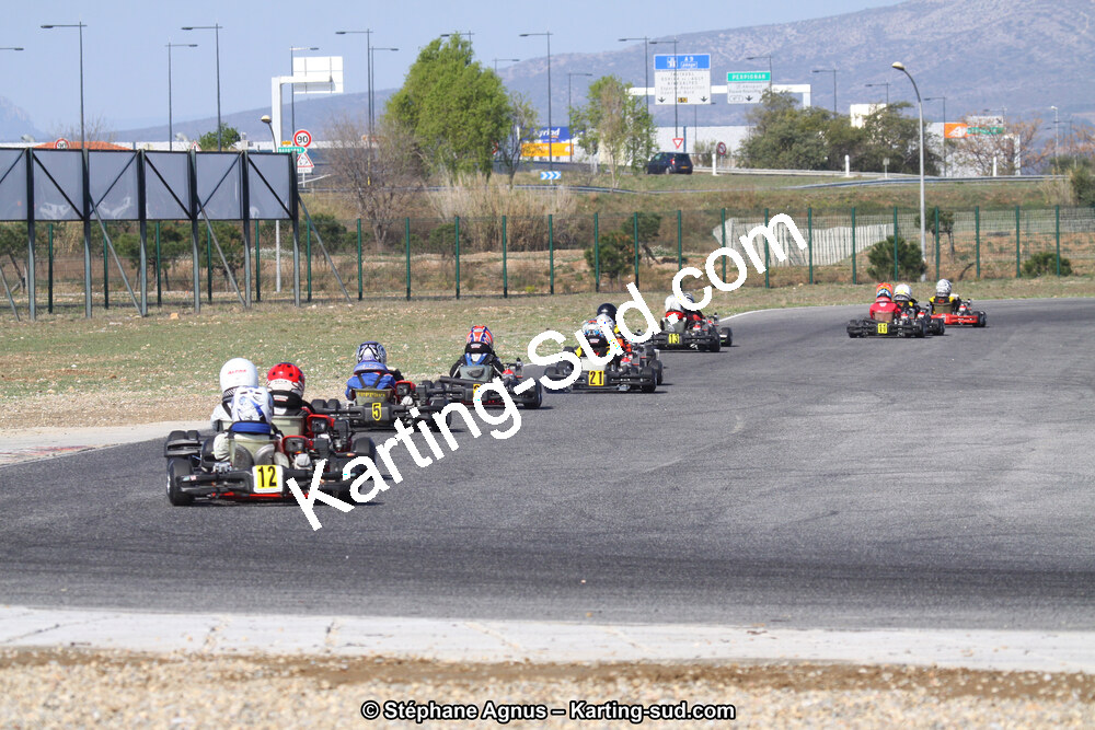 25/03/2012 : 2ème manche du Championnat du Sud 2012 à Rivesaltes (Photos Stéphane Agnus) 2012 — karting