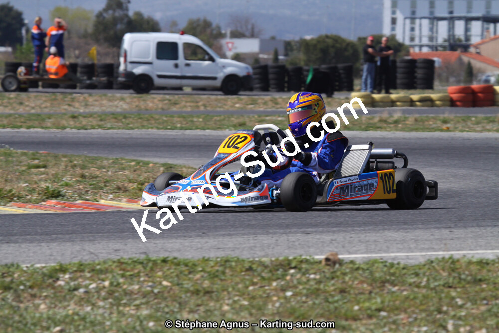 25/03/2012 : 2ème manche du Championnat du Sud 2012 à Rivesaltes (Photos Stéphane Agnus) 2012 — karting