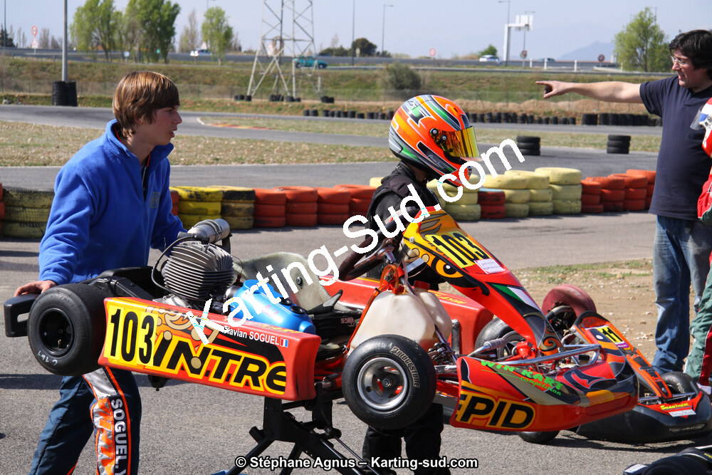 25/03/2012 : 2ème manche du Championnat du Sud 2012 à Rivesaltes (Photos Stéphane Agnus) 2012 — karting