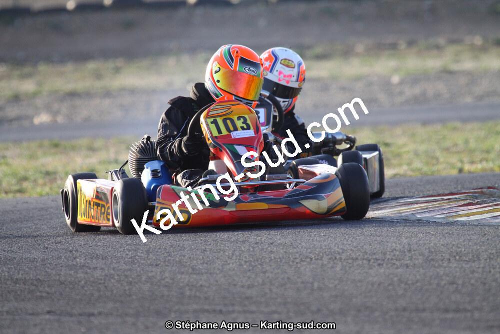 Flavian SOGUEL — 25/03/2012 : 2ème manche du Championnat du Sud 2012 à Rivesaltes (Photos Stéphane Agnus) 2012 — karting