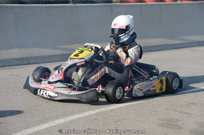 Sophie FERRER — 25/03/2012 : 2ème manche du Championnat du Sud 2012 à Rivesaltes (Photos Antoine Camblor) 2012 — karting