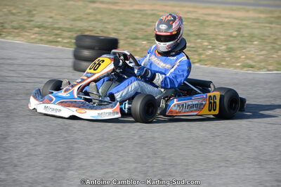 Camille MARASI — 25/03/2012 : 2ème manche du Championnat du Sud 2012 à Rivesaltes (Photos Antoine Camblor) 2012 — karting