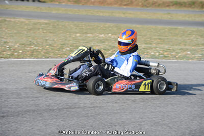 Pierre ECHE — 25/03/2012 : 2ème manche du Championnat du Sud 2012 à Rivesaltes (Photos Antoine Camblor) 2012 — karting