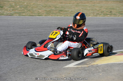 Thomas DROUET — 25/03/2012 : 2ème manche du Championnat du Sud 2012 à Rivesaltes (Photos Antoine Camblor) 2012 — karting