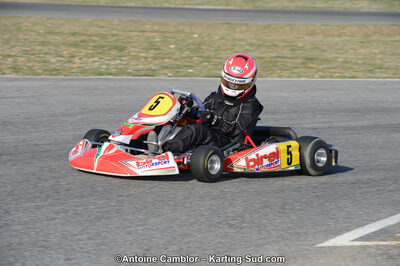 Olivia PAREDE — 25/03/2012 : 2ème manche du Championnat du Sud 2012 à Rivesaltes (Photos Antoine Camblor) 2012 — karting