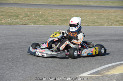 Sophie FERRER — 25/03/2012 : 2ème manche du Championnat du Sud 2012 à Rivesaltes (Photos Antoine Camblor) 2012 — karting