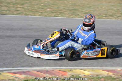 Camille MARASI — 25/03/2012 : 2ème manche du Championnat du Sud 2012 à Rivesaltes (Photos Antoine Camblor) 2012 — karting
