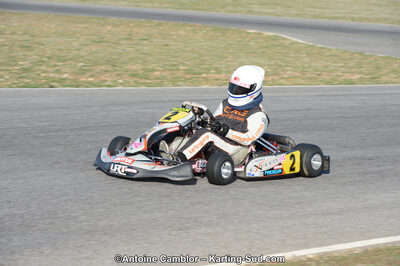 Sophie FERRER — 25/03/2012 : 2ème manche du Championnat du Sud 2012 à Rivesaltes (Photos Antoine Camblor) 2012 — karting