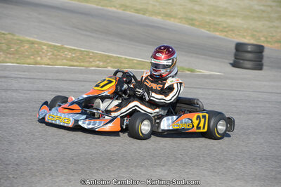 Maxime CHASSAGNE — 25/03/2012 : 2ème manche du Championnat du Sud 2012 à Rivesaltes (Photos Antoine Camblor) 2012 — karting