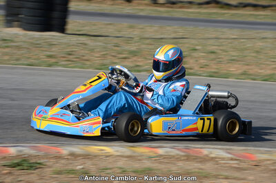 Jeannick DARFEUILLE — 25/03/2012 : 2ème manche du Championnat du Sud 2012 à Rivesaltes (Photos Antoine Camblor) 2012 — karting