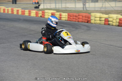 Thomas GILBERT — 25/03/2012 : 2ème manche du Championnat du Sud 2012 à Rivesaltes (Photos Antoine Camblor) 2012 — karting