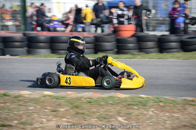 Bernard BAA PUYOULET — 25/03/2012 : 2ème manche du Championnat du Sud 2012 à Rivesaltes (Photos Antoine Camblor) 2012 — karting