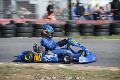 Leslie MARIE — 25/03/2012 : 2ème manche du Championnat du Sud 2012 à Rivesaltes (Photos Antoine Camblor) 2012 — karting