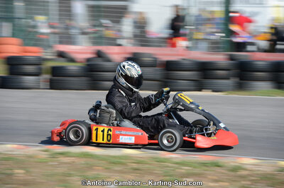 Emmanuel CACHEUX — 25/03/2012 : 2ème manche du Championnat du Sud 2012 à Rivesaltes (Photos Antoine Camblor) 2012 — karting