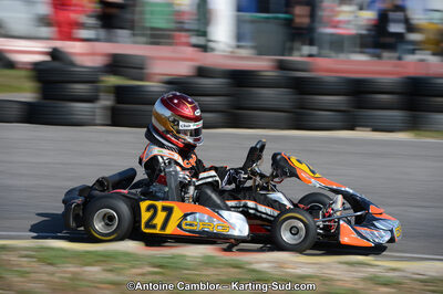 Maxime CHASSAGNE — 25/03/2012 : 2ème manche du Championnat du Sud 2012 à Rivesaltes (Photos Antoine Camblor) 2012 — karting