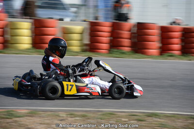 Thomas DROUET — 25/03/2012 : 2ème manche du Championnat du Sud 2012 à Rivesaltes (Photos Antoine Camblor) 2012 — karting