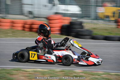 Thomas DROUET — 25/03/2012 : 2ème manche du Championnat du Sud 2012 à Rivesaltes (Photos Antoine Camblor) 2012 — karting