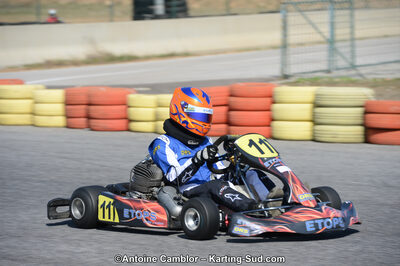 Pierre ECHE — 25/03/2012 : 2ème manche du Championnat du Sud 2012 à Rivesaltes (Photos Antoine Camblor) 2012 — karting